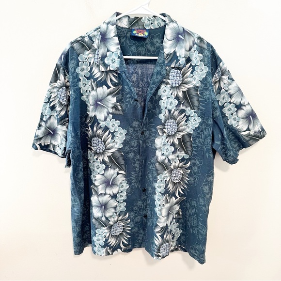 aloha blues Other - Hawaii Blues Vintage Aloha Hawaiian Button Down Floral Shirt